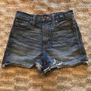 Madewell Perfect Jean Shorts